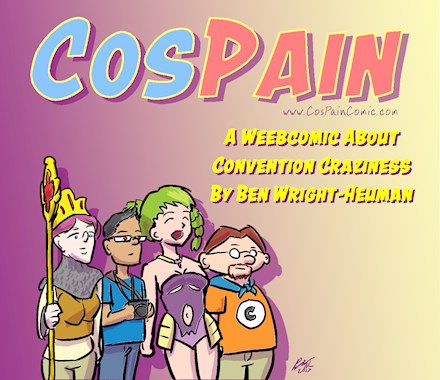 COSPAIN: A WeebComic about Cosplay and Conventions